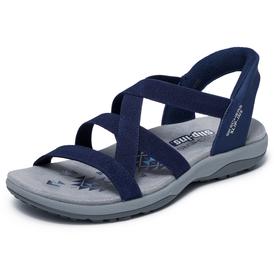 Skechers - Reggae Slim - Stretch Flex - Navy - Sandals