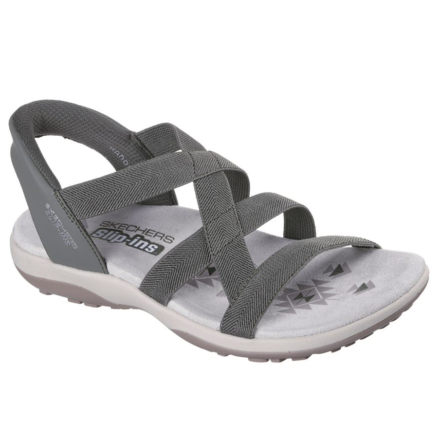 Skechers - Reggae Slim - Stretch Flex - Olive - Sandals