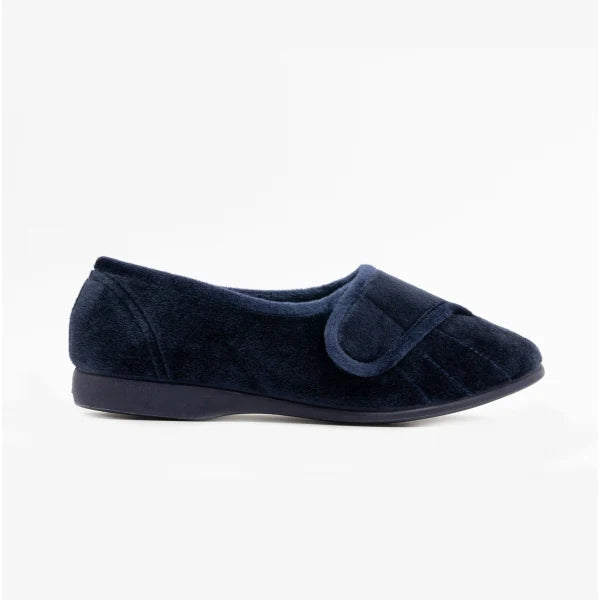 GBS - Audrey Velcro - Navy - Slippers