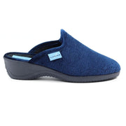 Lunar Audrey Navy Mule Slippers