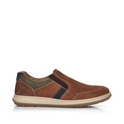 Rieker - 17371-25 - Brown/Olive/Pazifik/Fuchs - Shoes