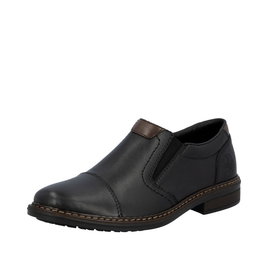 Rieker Dustin 17659-00 Schwarz/Kastanie Shoes