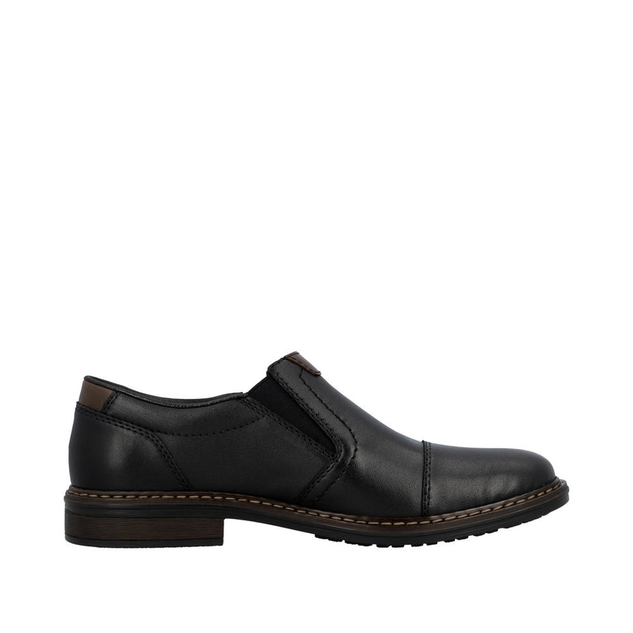 Rieker Dustin 17659-00 Schwarz/Kastanie Shoes