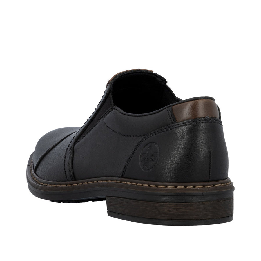 Rieker Dustin 17659-00 Schwarz/Kastanie Shoes
