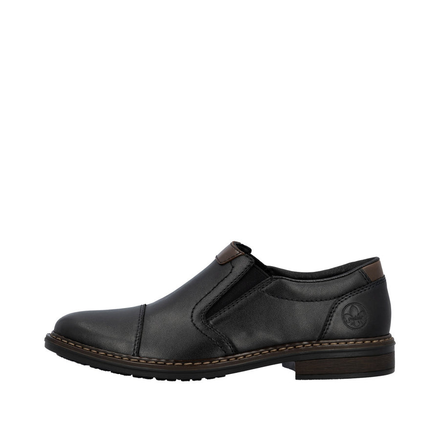 Rieker Dustin 17659-00 Schwarz/Kastanie Shoes