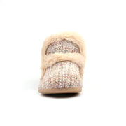 Lunar Elle Beige Bootsie Slippers