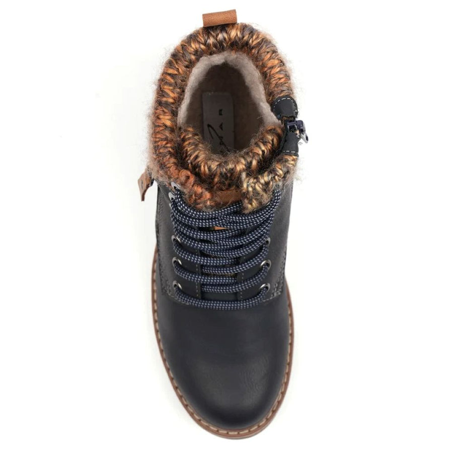 Lunar Millie Navy W/proof Boots