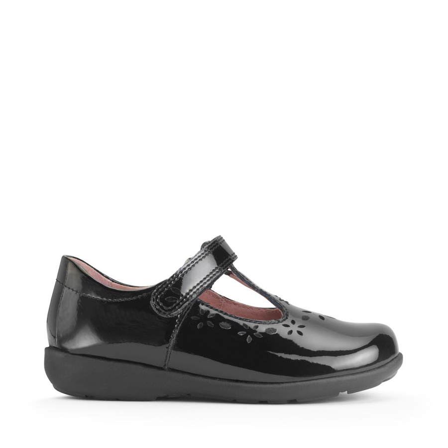 Start Rite - Charlotte - Black Patent - School Shoes