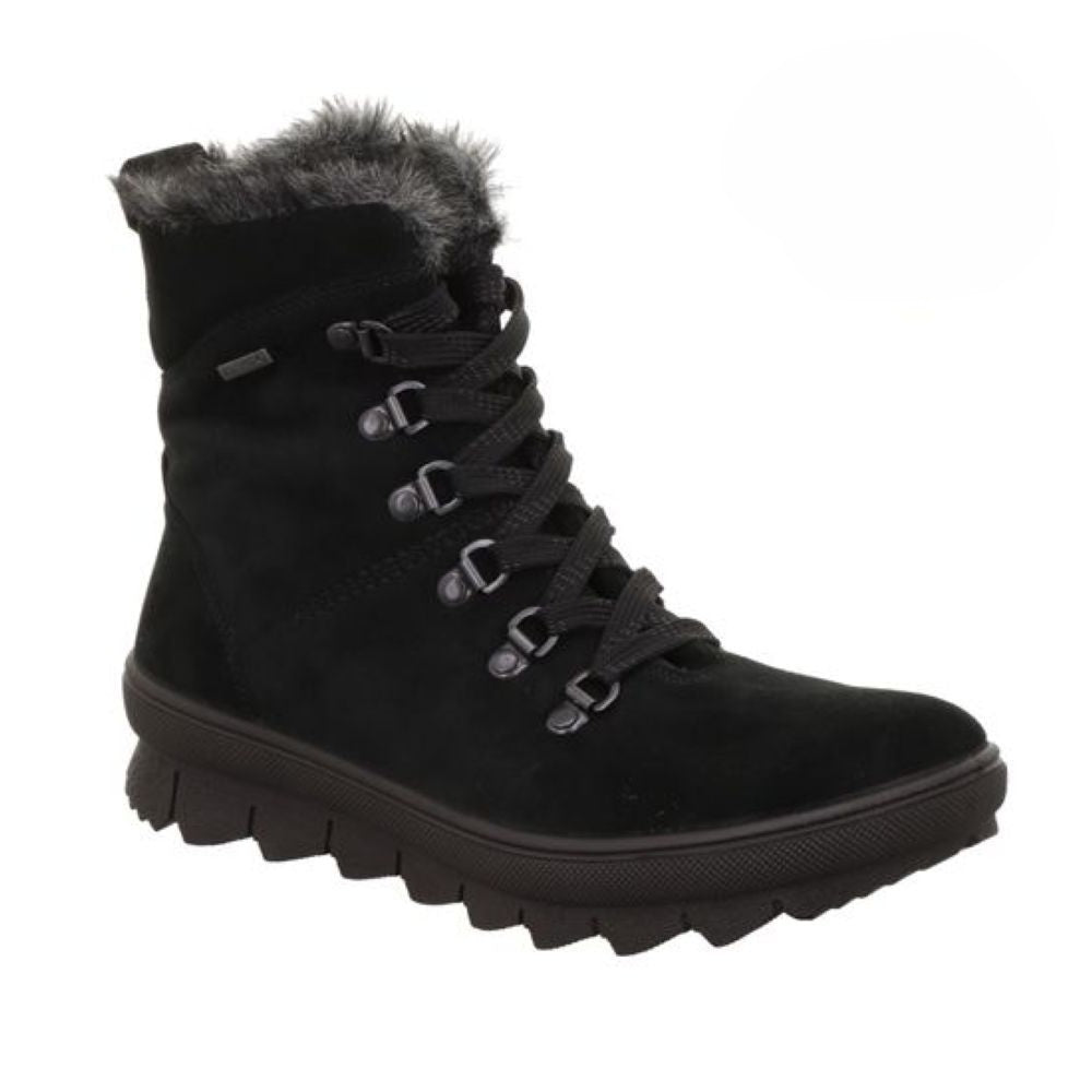 Legero - Novara (Lace) - Schwarz - Boots