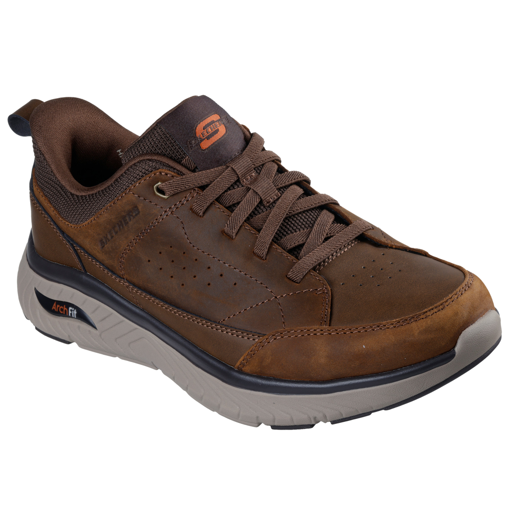 Skechers - Arch Fit Crosser - Felix - Dark Brown - Shoes