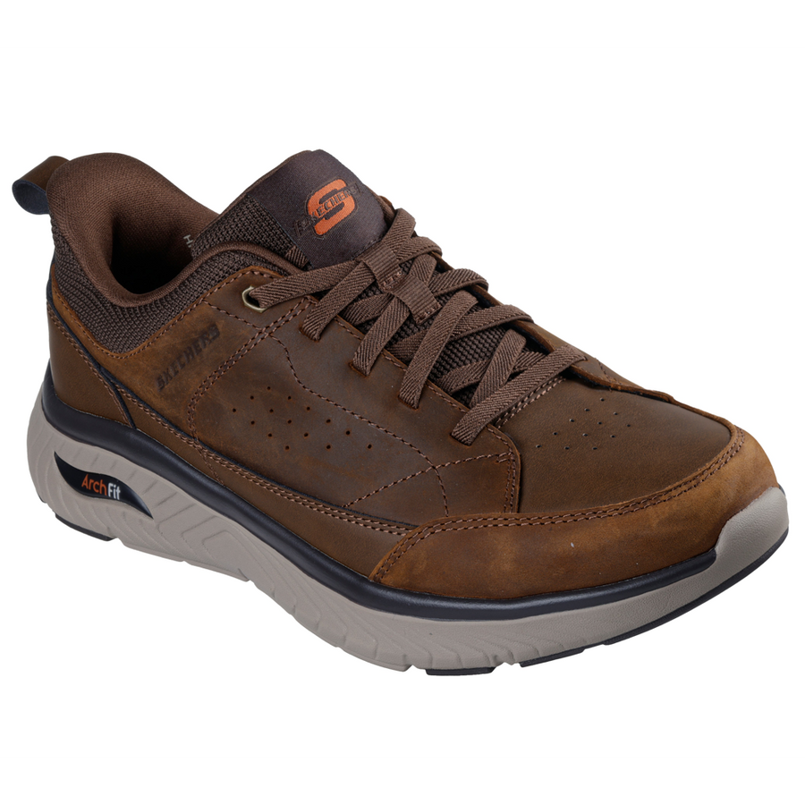 Skechers - Arch Fit Crosser - Felix - Dark Brown - Shoes