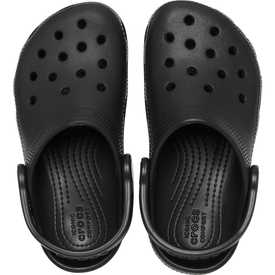 Crocs - Classic Clog T - 206990-001 - Black - Sandals