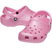 Crocs - Classic Clog Glitter K - Pink Tweed - Sandals