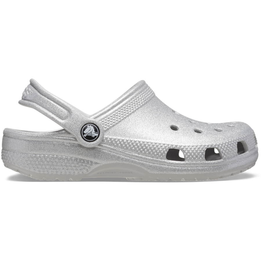 Crocs - Classic Clog K - 206993-0IC - Silver (Glitter) - Sandals