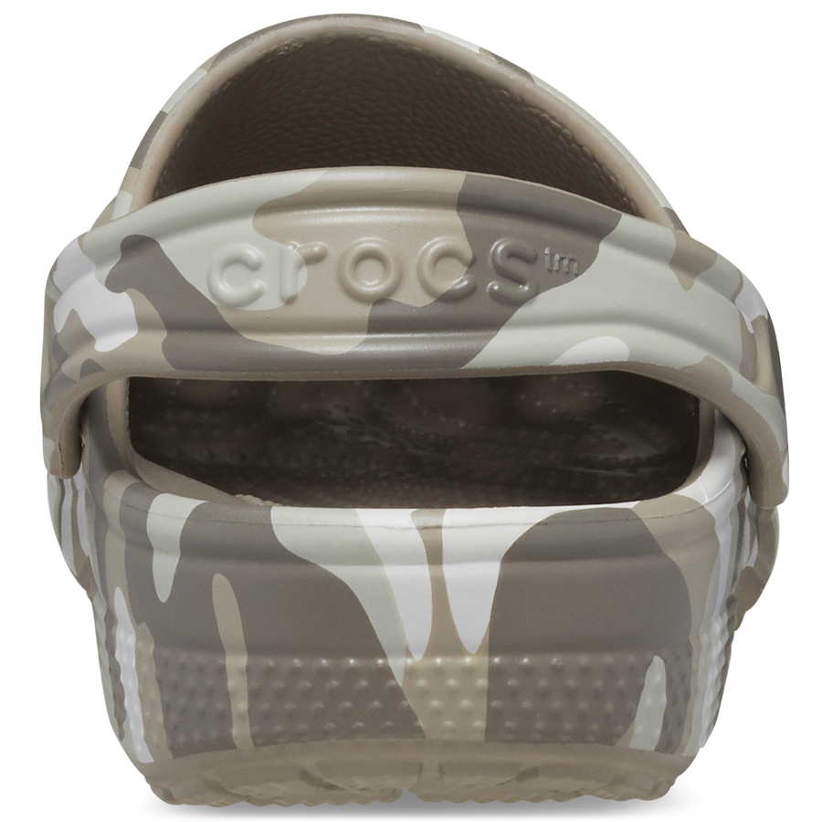 Crocs - Classic Camo Clog Kids - 207594-2ZJ - Mushroom - Sandals