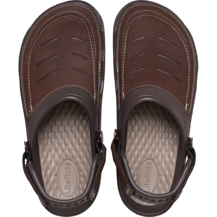 Crocs - Yukon Vista II Clog - 207689-23D - Espresso/Mushroom - Sandals