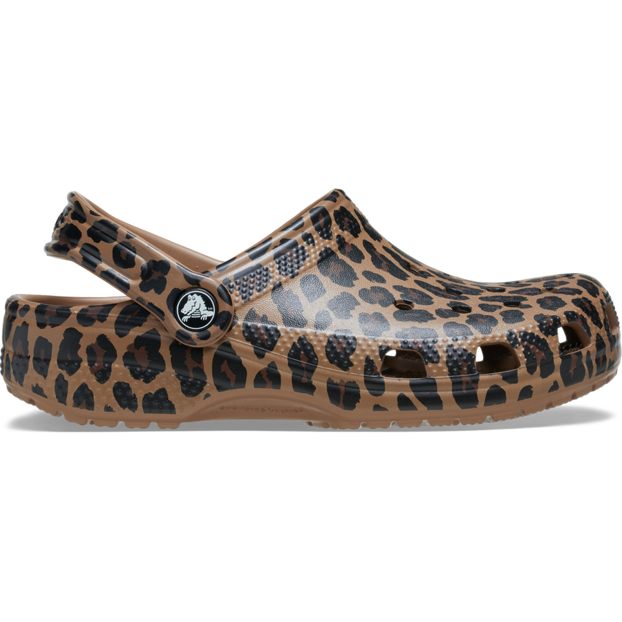 Crocs - Classic Graphic Clog T - 211882-2LD - Sepia/Leopard - Sandals