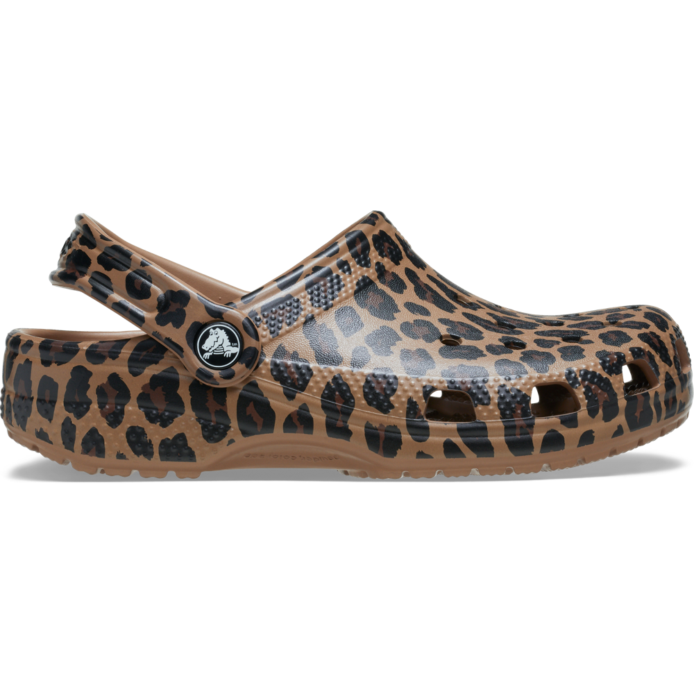 Crocs - Classic Graphic Clog K - 211881-2LD - Sepia/Leopard - Sandals