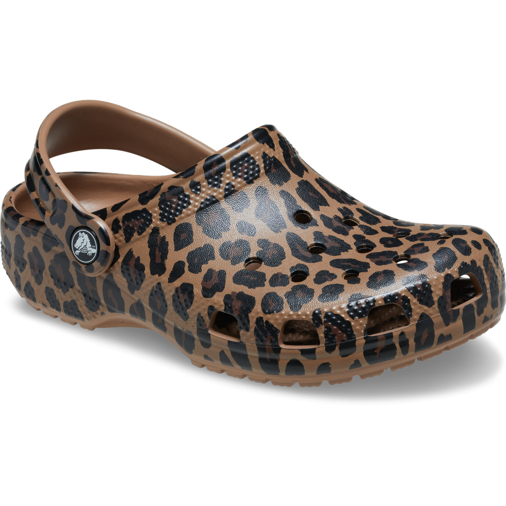 Crocs - Classic Graphic Clog T - 211882-2LD - Sepia/Leopard - Sandals