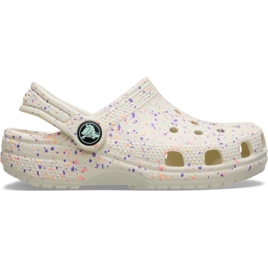 Crocs - Classic Paint Splatter K - 212495-2MT - Summit White/Multi - Sandals