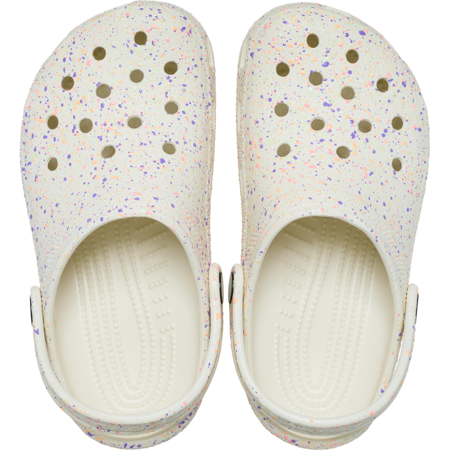 Crocs - Classic Paint Splatter K - 212495-2MT - Summit White/Multi - Sandals