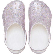 Crocs - Classic Glitter Clog T - 212562-100 - White - Sandals