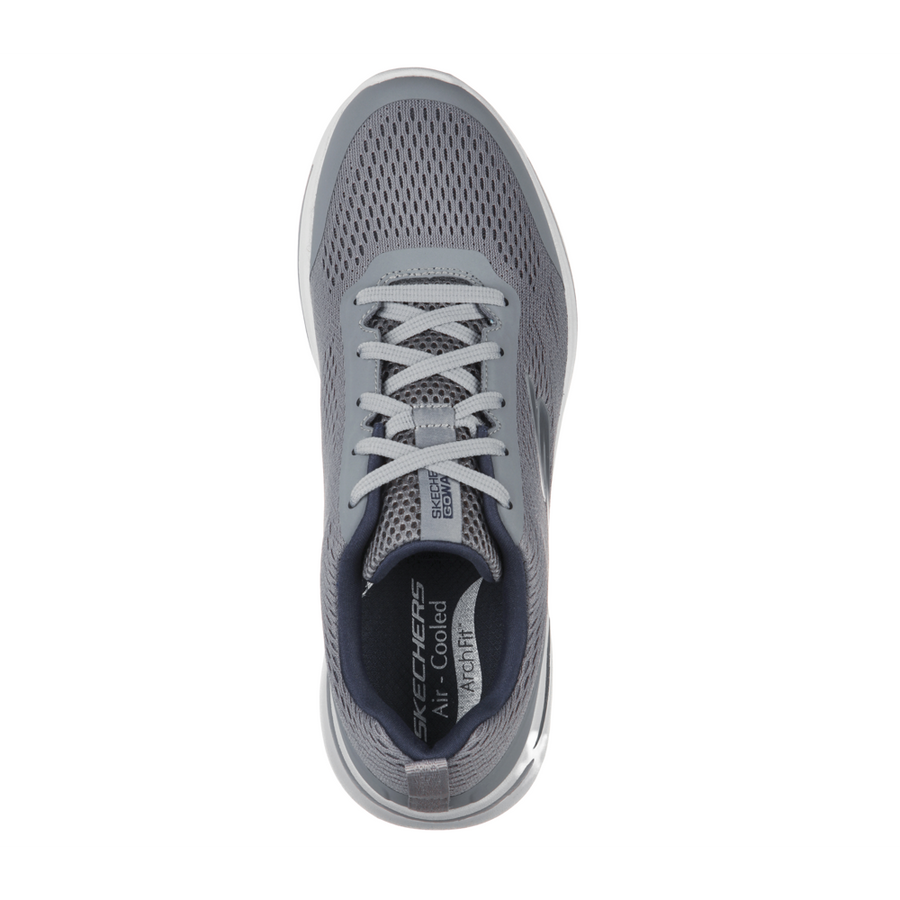 Skechers - Go Walk Arch Fit - Idyllic - Grey/Navy - Trainers