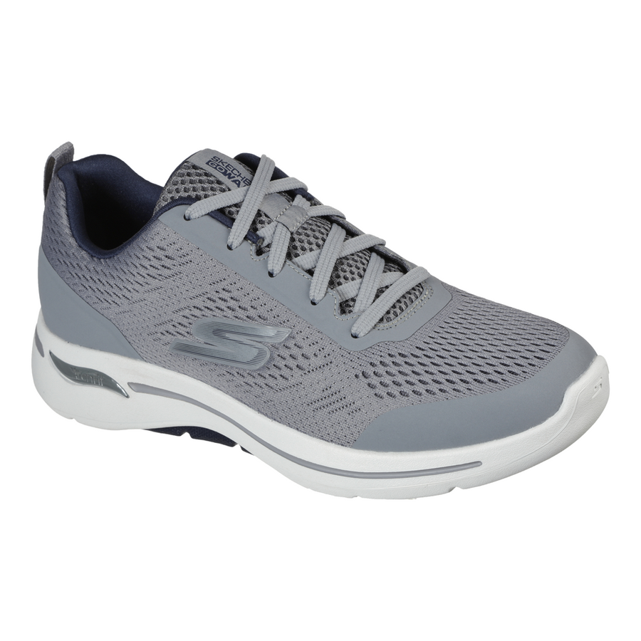 Skechers - Go Walk Arch Fit - Idyllic - Grey/Navy - Trainers