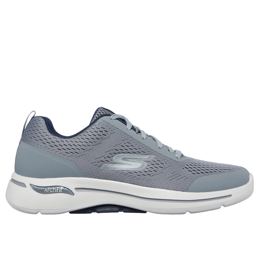 Skechers - Go Walk Arch Fit - Idyllic - Grey/Navy - Trainers