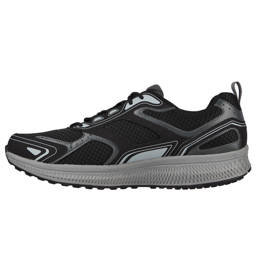 Skechers Go Run Consistent Black Grey Trainers