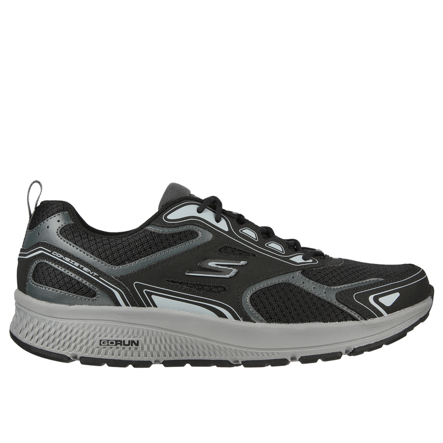 Skechers - Go Run Consistent - Black/Grey - Trainers
