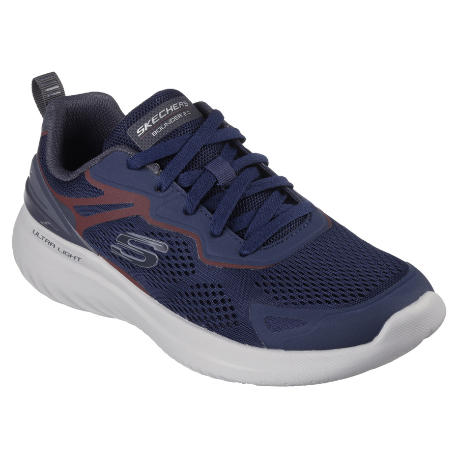 Skechers - Bounder 2.0 - Andal - Navy/Burgundy - Trainers