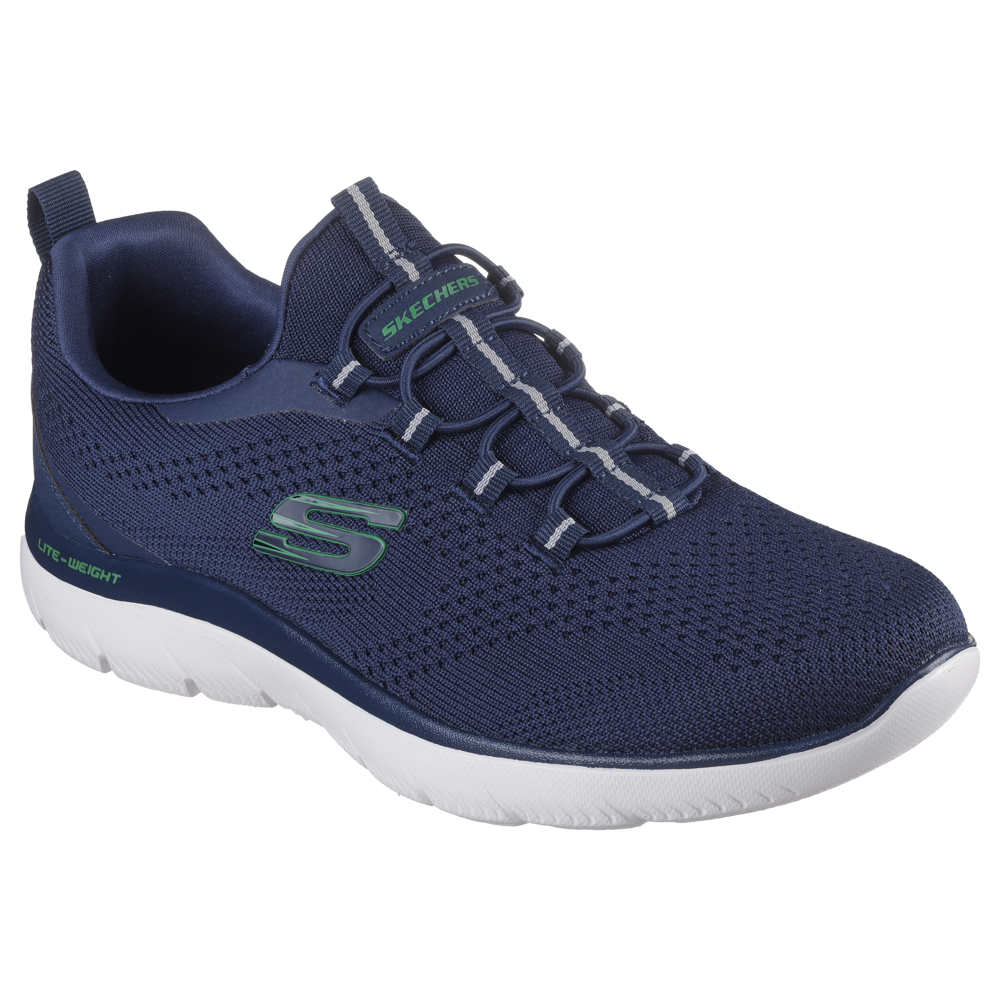 Skechers Summits Tallo Navy Trainers Robert Carder Shoes