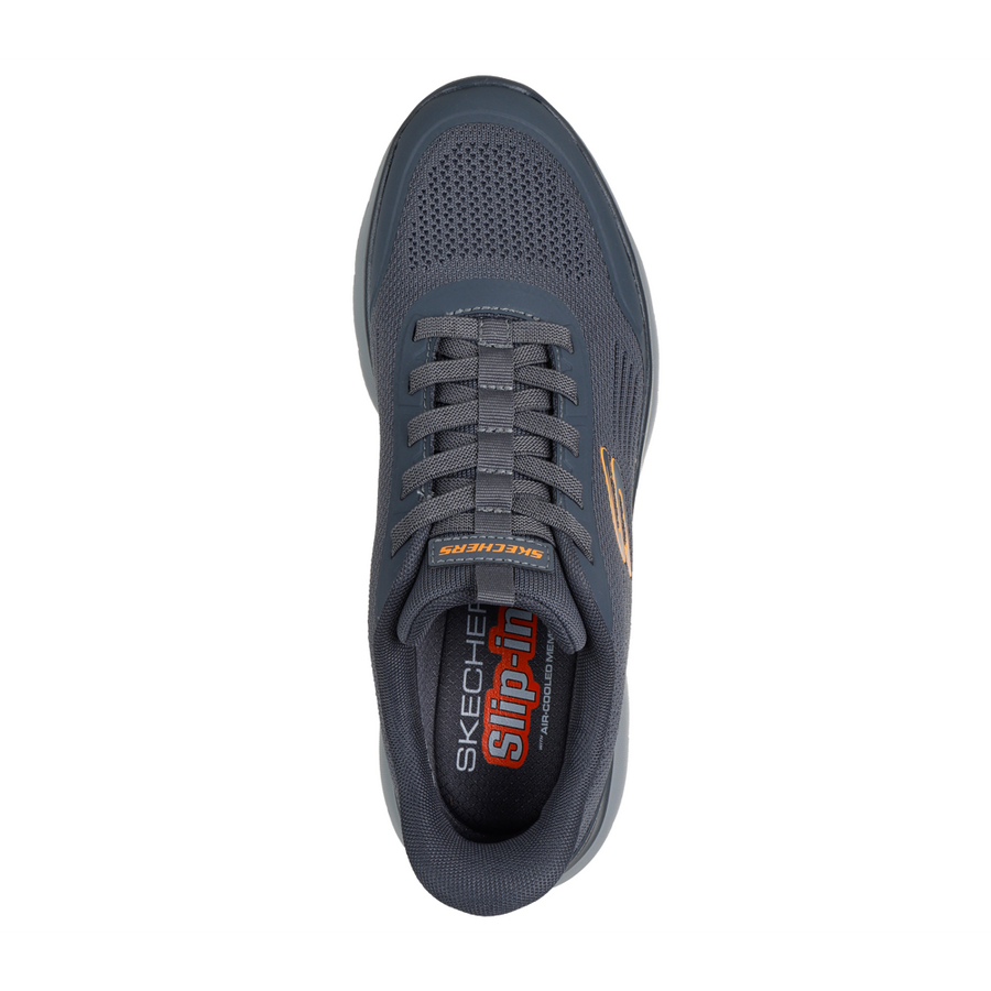 Skechers Summits - Leyter 233047/CCOR Charcoal/Orange Trainers