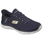 Skechers Arch Fit Summits - Kynor 233177/NVYL Navy/Yellow Trainers