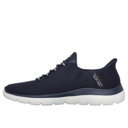 Skechers Arch Fit Summits - Kynor 233177/NVYL Navy/Yellow Trainers