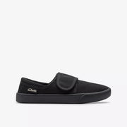 Clarks - Hopper Run - Black Fabric - Plimsolls