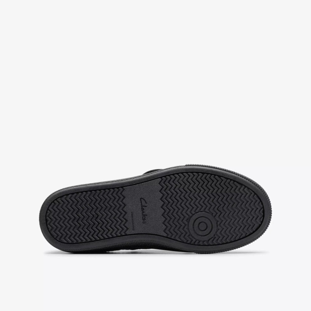Clarks - Hopper Run - Black Fabric - Plimsolls