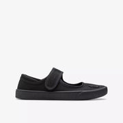 Clarks - Hopper Go - Black Fabric - Plimsolls
