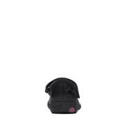 Clarks - Relda Sea K. - Black Leather - School Shoes