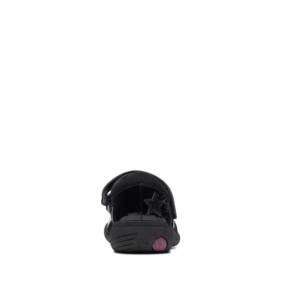 Clarks - Relda Sea K. - Black Patent - School Shoes