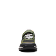 Clarks - SteggyStride K - Green Combi - Shoes