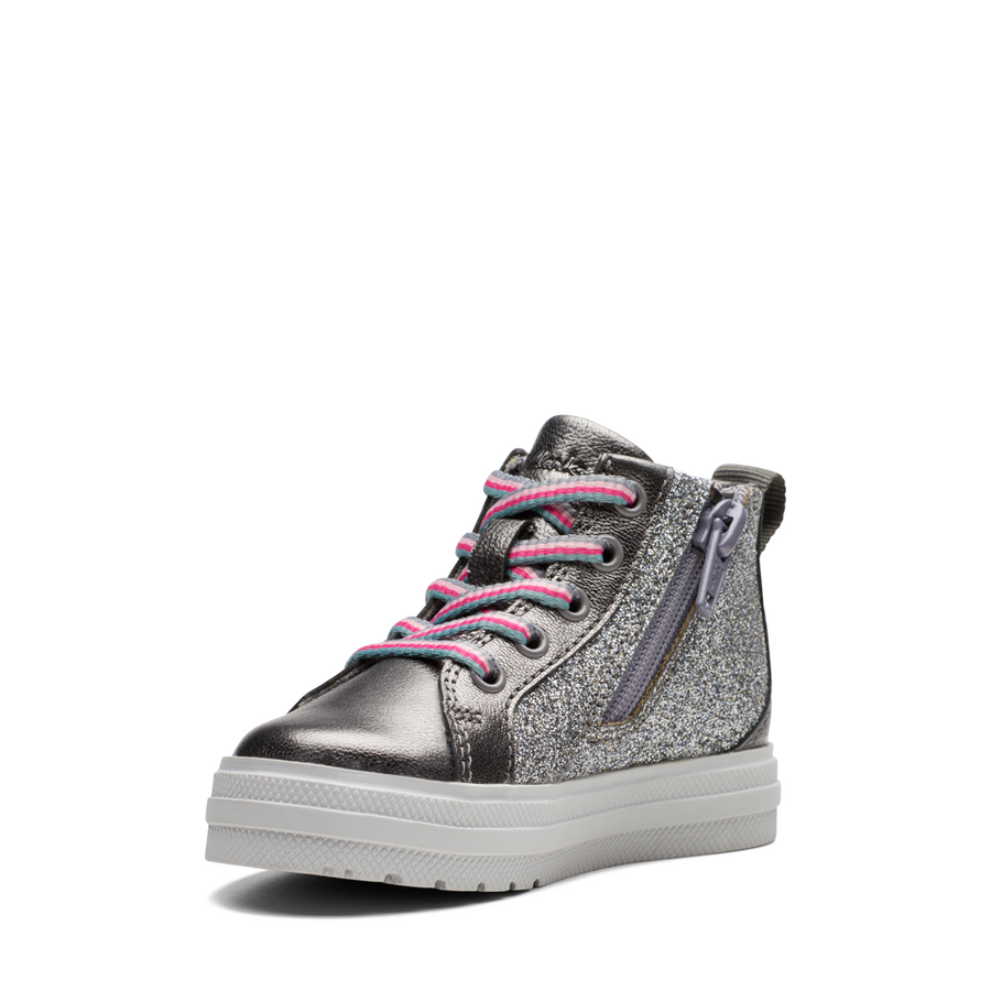Clarks - Nova Light T. - Gun Metal Leather - Shoes