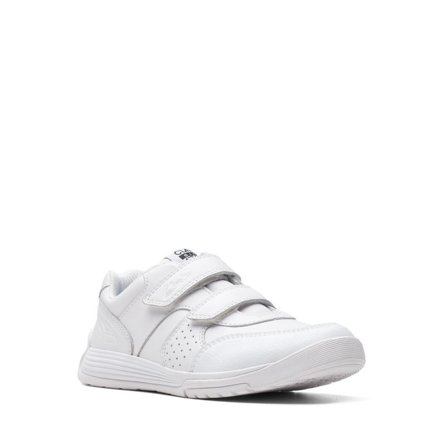 Clarks velcro best sale trainers