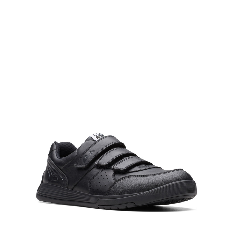 Clarks CicaStarOrb Y Black Trainers Robert Carder Shoes
