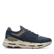 Clarks - NXE Lo - Navy Nubuck - Trainers