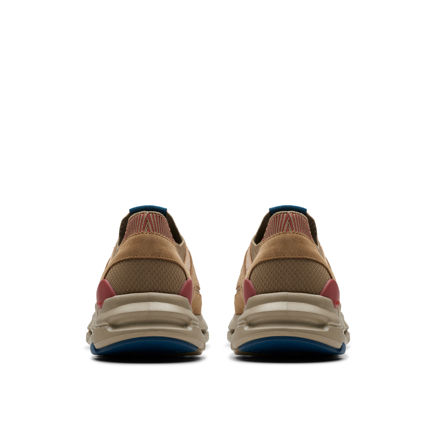 Clarks - NXE Lo - Tan Suede - Trainers