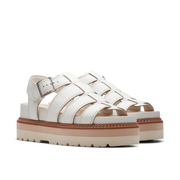 Clarks - Orianna Twist - Off White Lea - Sandals