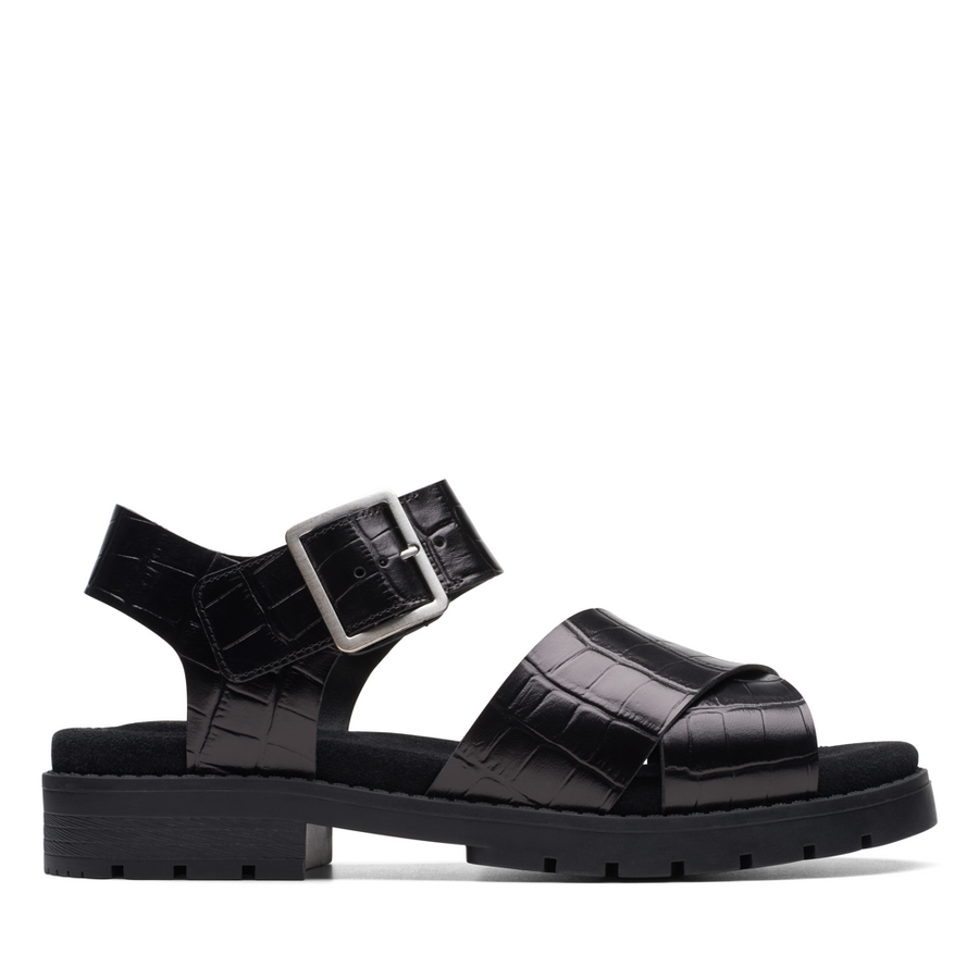 Clarks - Orinoco Cross - Black Interest - Sandals