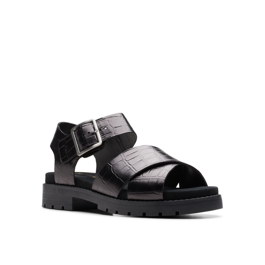 Clarks - Orinoco Cross - Black Interest - Sandals